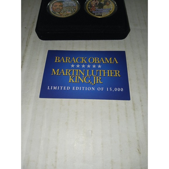 "I Have A Dream" King-Obama Coin Collection - Picture 2 of 7